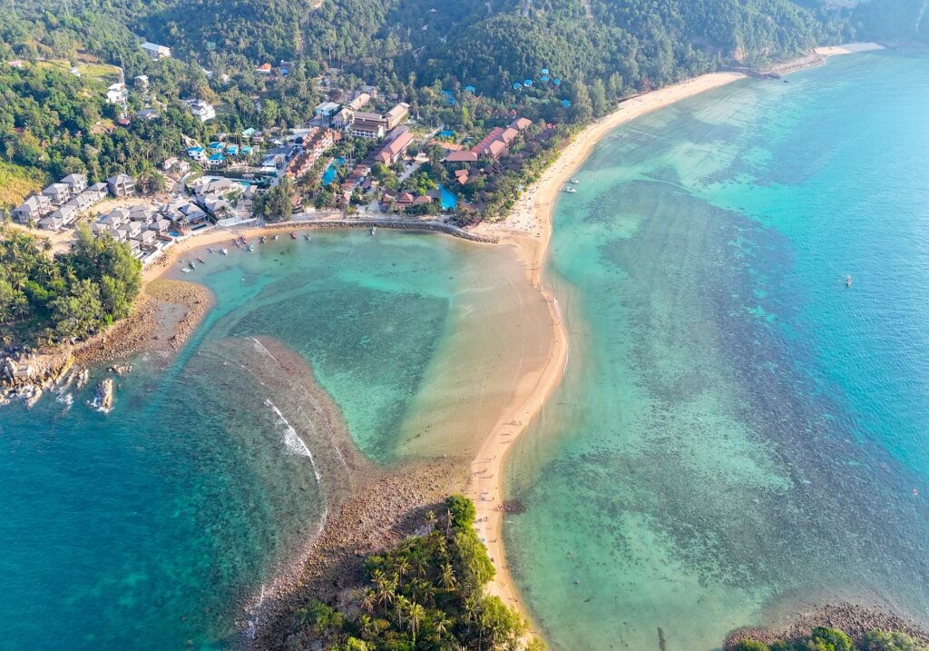 Sandbar on Koh Ma in Koh Phangan